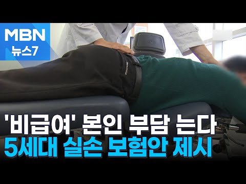 '도수치료·영양주사' 본인 부담 최대 95%까지 는다 [MBN 뉴스7]